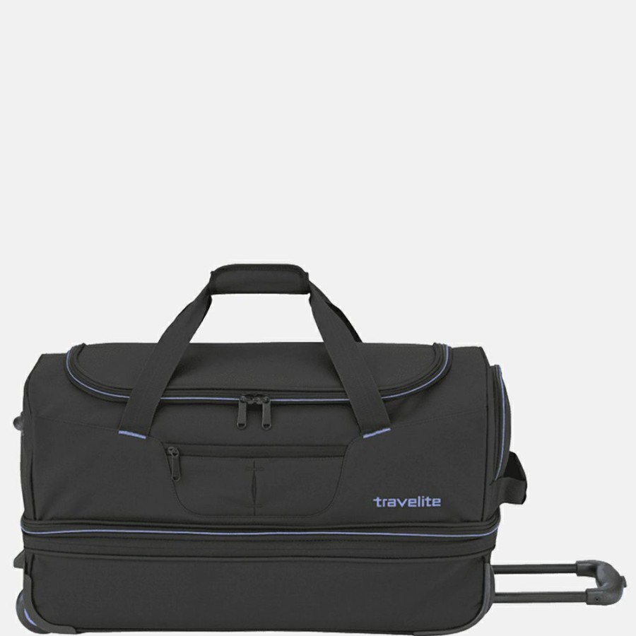 Reistassen Travelite  | Travelite Basics Reistas 55 Cm Black/Blue